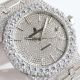 Swiss Quality Copy Audemars Piguet Pave Diamond Royal Oak Watch 8215 Movement (4)_th.jpg